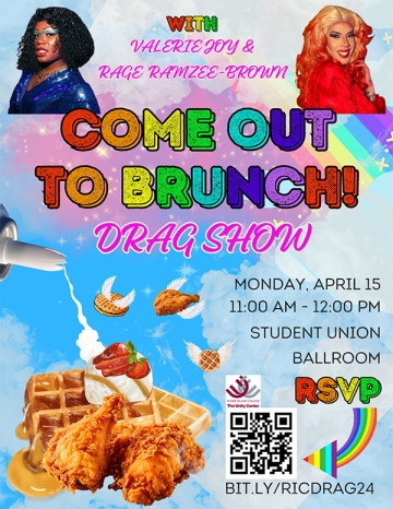 Come Out to Brunch Drag Show promotional poster